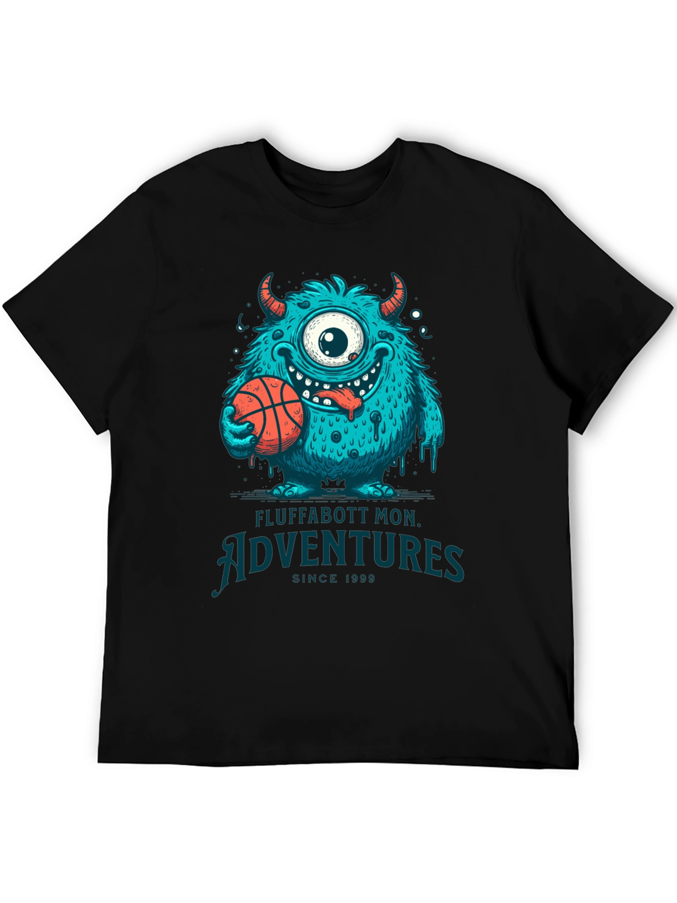 Fluffabott Adventures Monster Graphic Tee