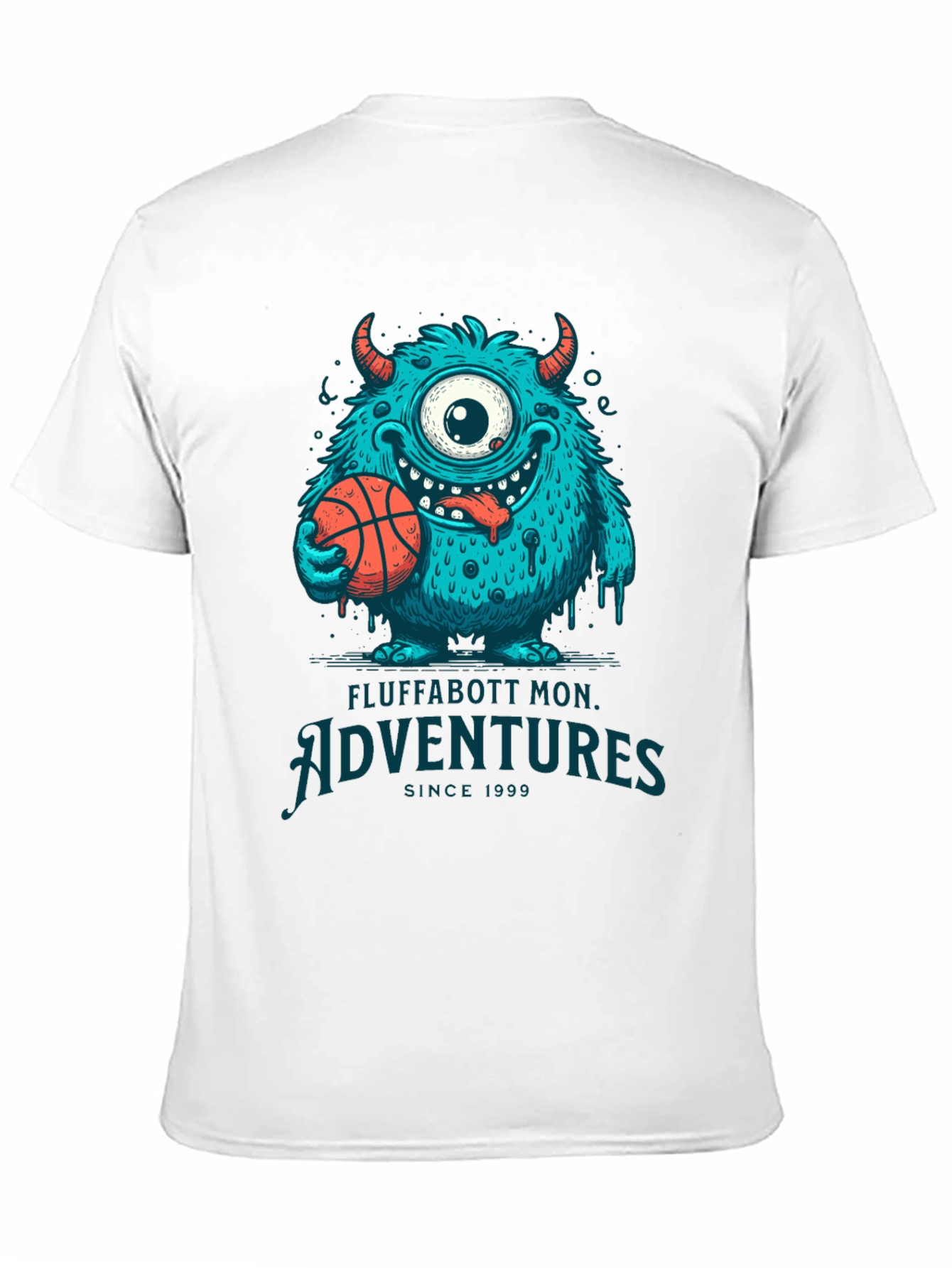 Fluffabott Adventures Monster Graphic Tee