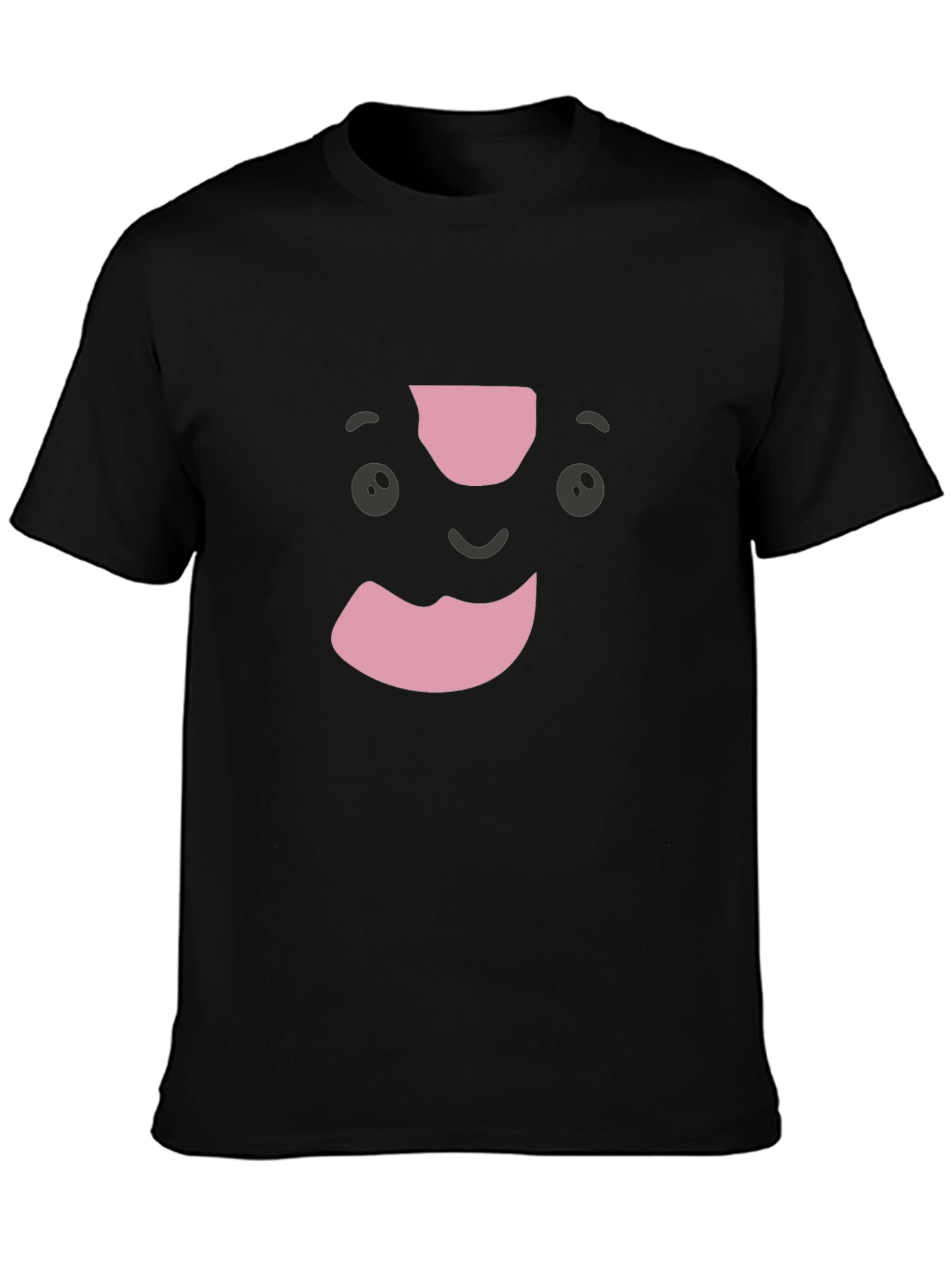 Funny Face Black T-Shirt