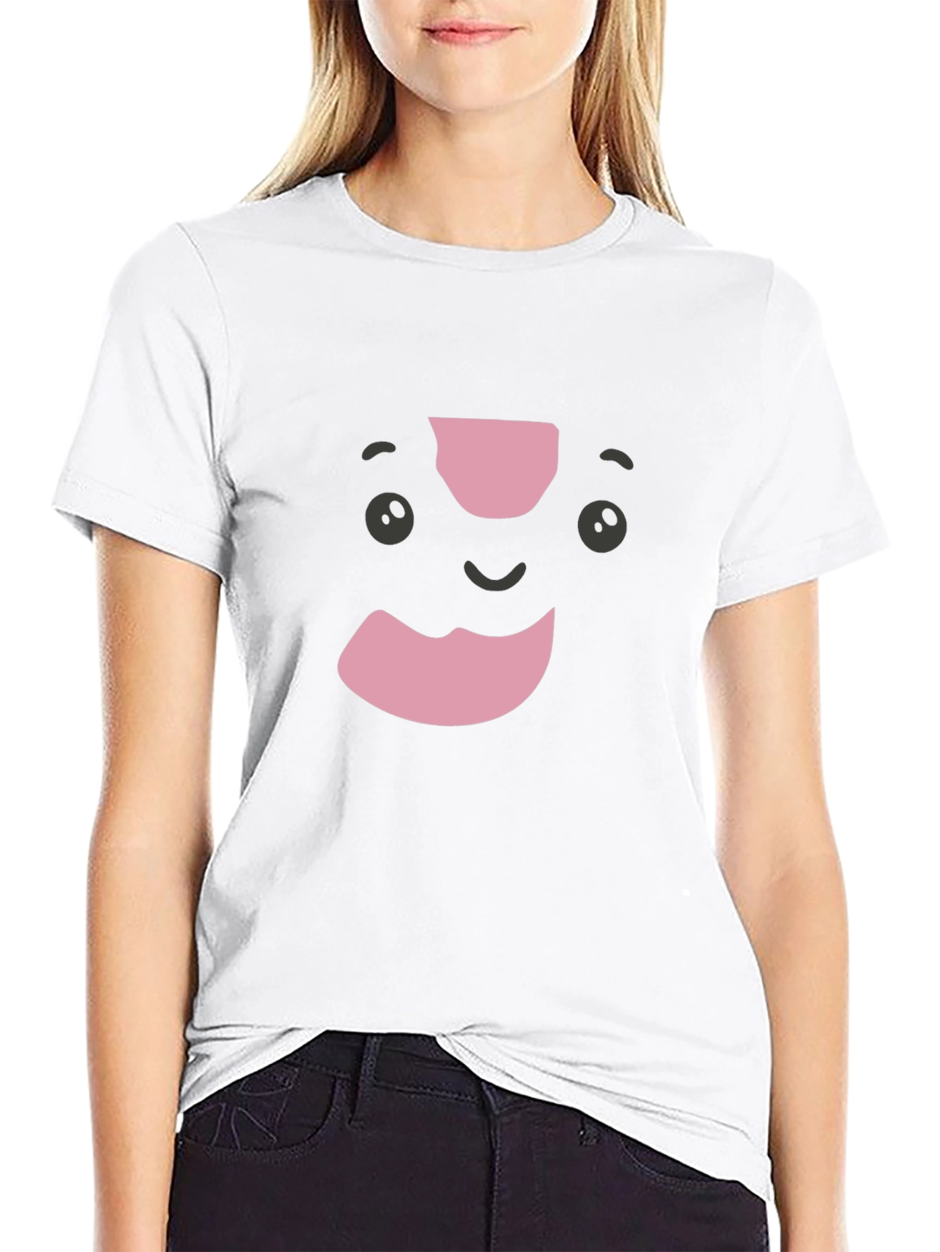 Funny Face Black T-Shirt
