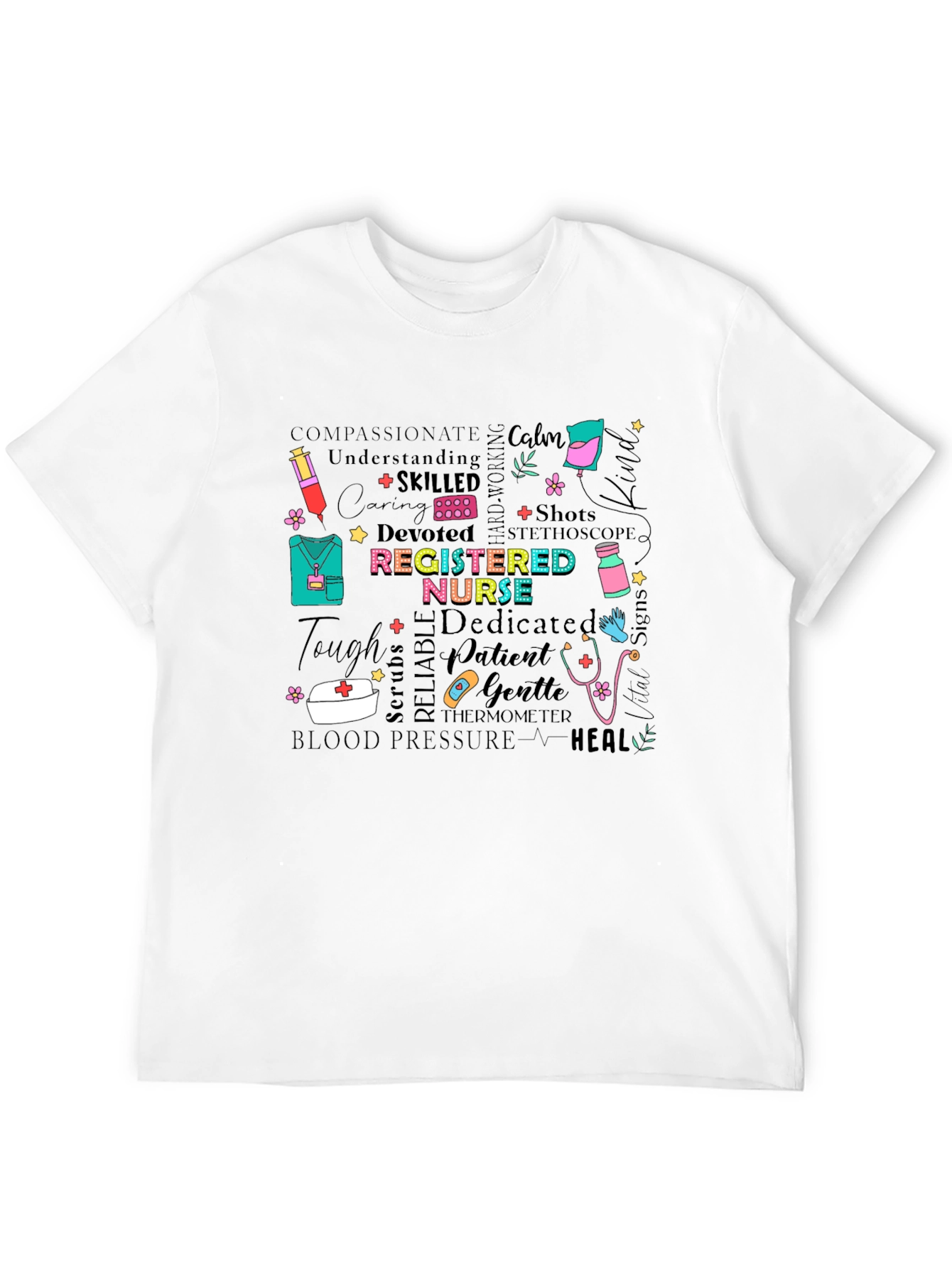Registered Nurse Graphic T-Shirt