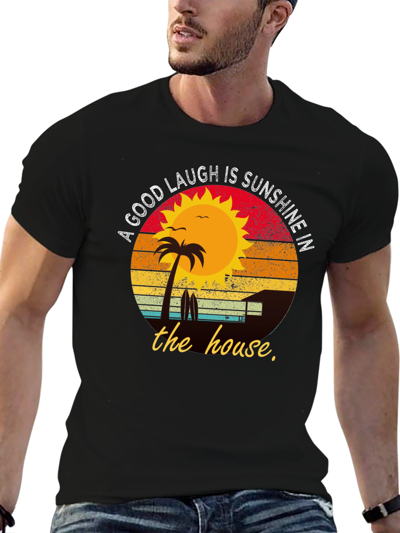Sunshine Graphic Tee - Laugh in the House!