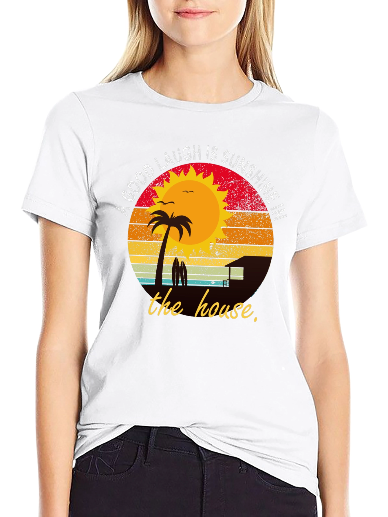 Sunshine Graphic Tee - Laugh in the House!