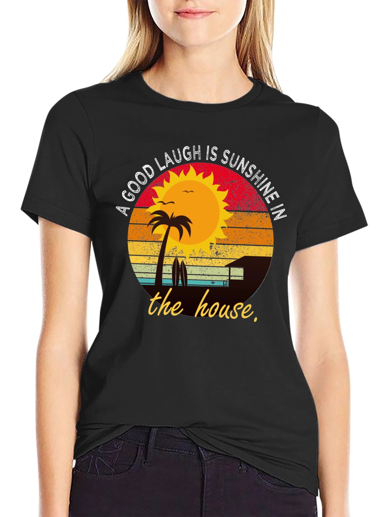Sunshine Graphic Tee - Laugh in the House!