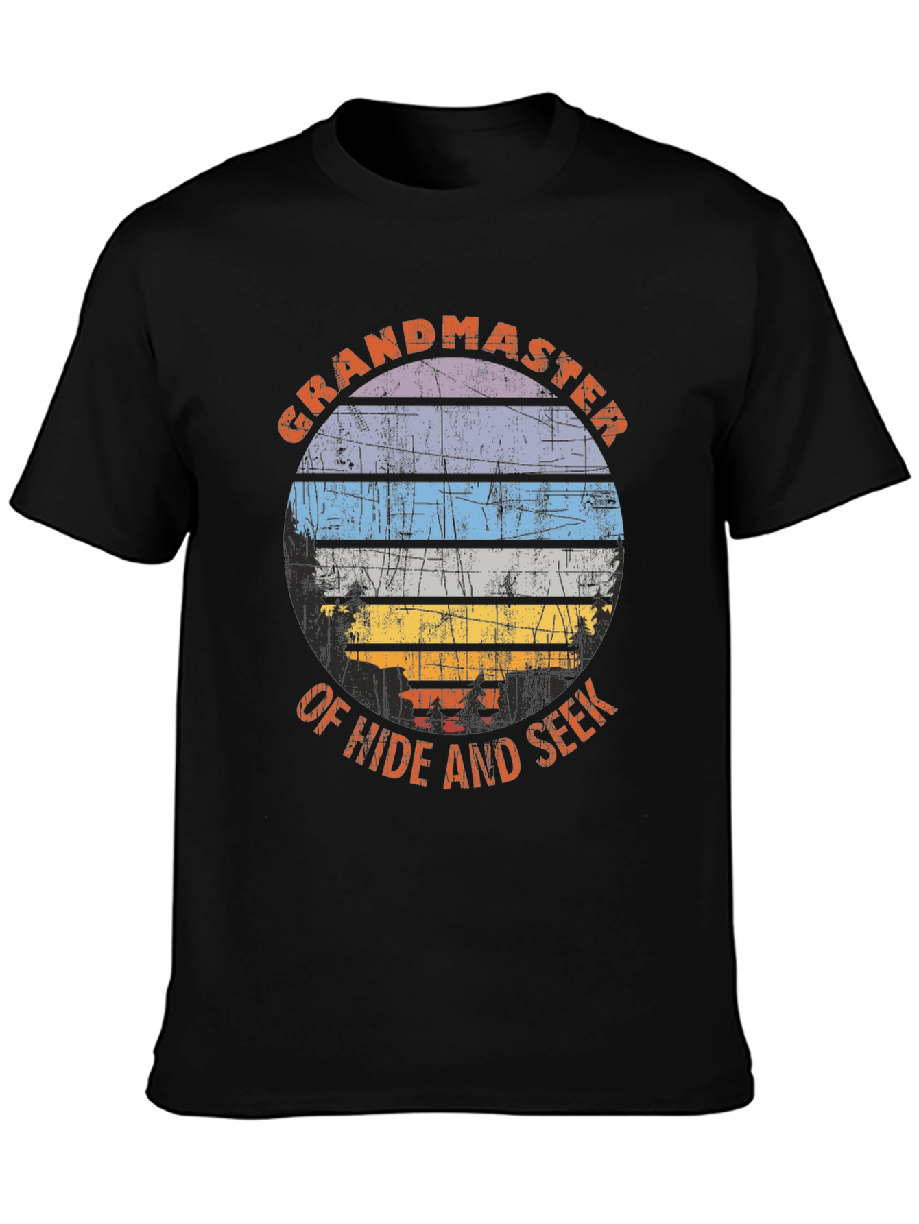 Grandmaster of Hide and Seek Retro T-Shirt