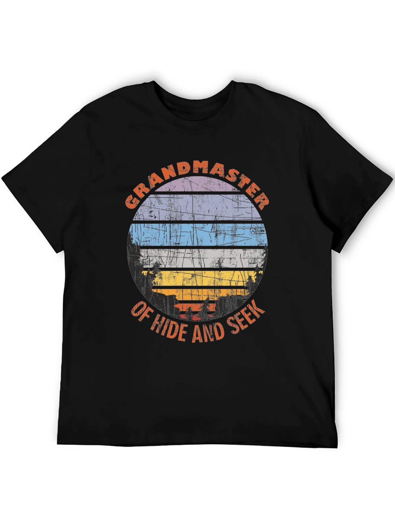 Grandmaster of Hide and Seek Retro T-Shirt