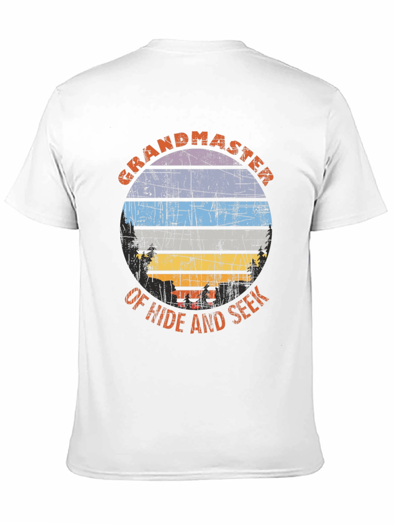Grandmaster of Hide and Seek Retro T-Shirt