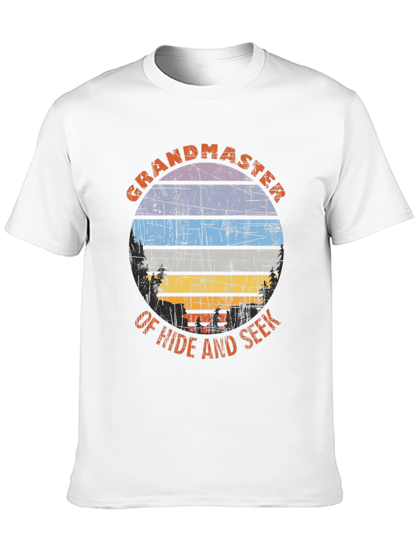 Grandmaster of Hide and Seek Retro T-Shirt