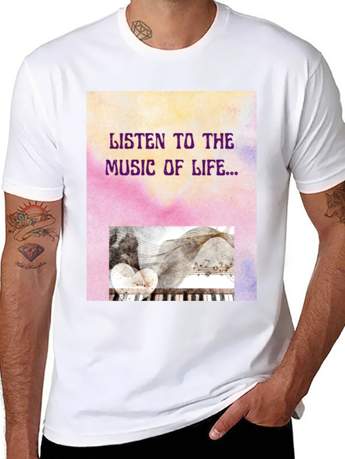 Music of Life Graphic Tee