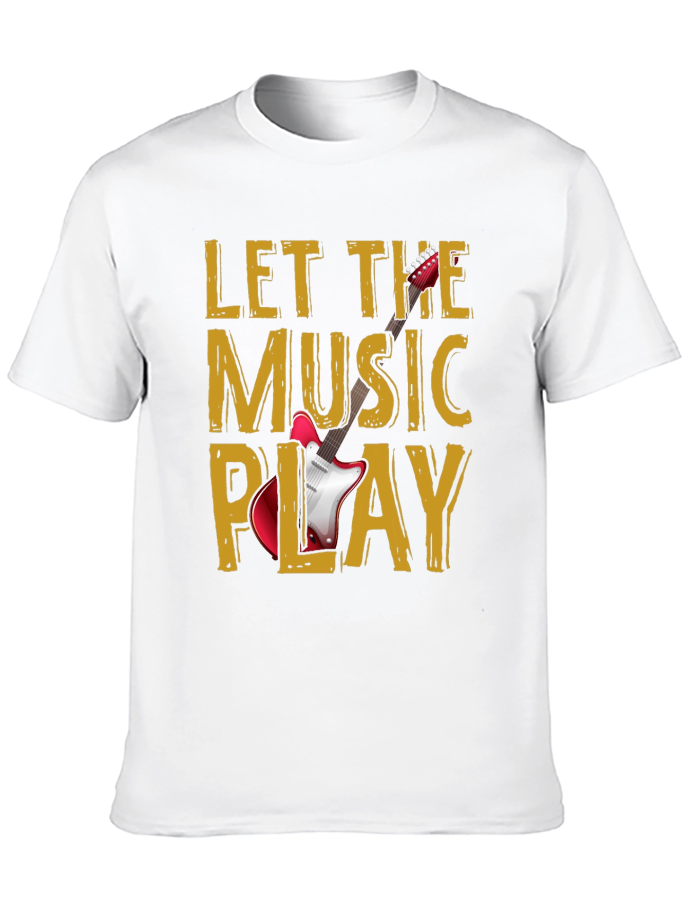 Let The Music Play Graphic T-Shirt