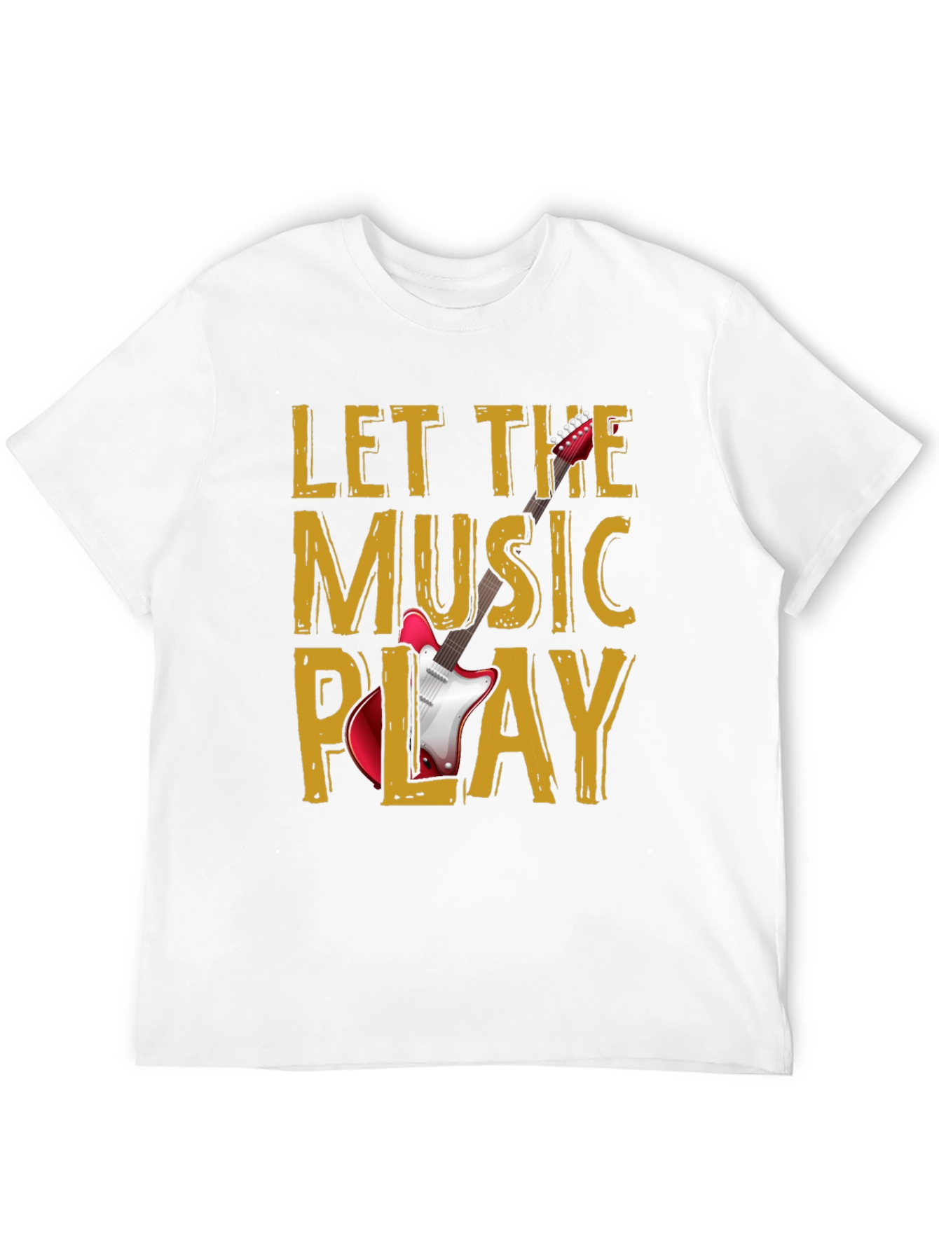 Let The Music Play Graphic T-Shirt
