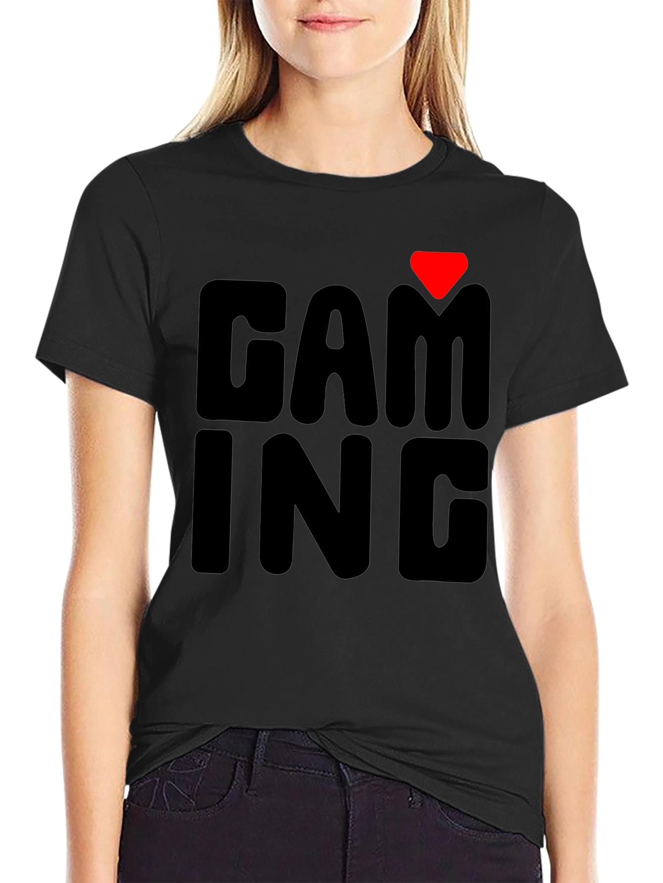 Gaming T-Shirt - Black Graphic Tee for Gamers