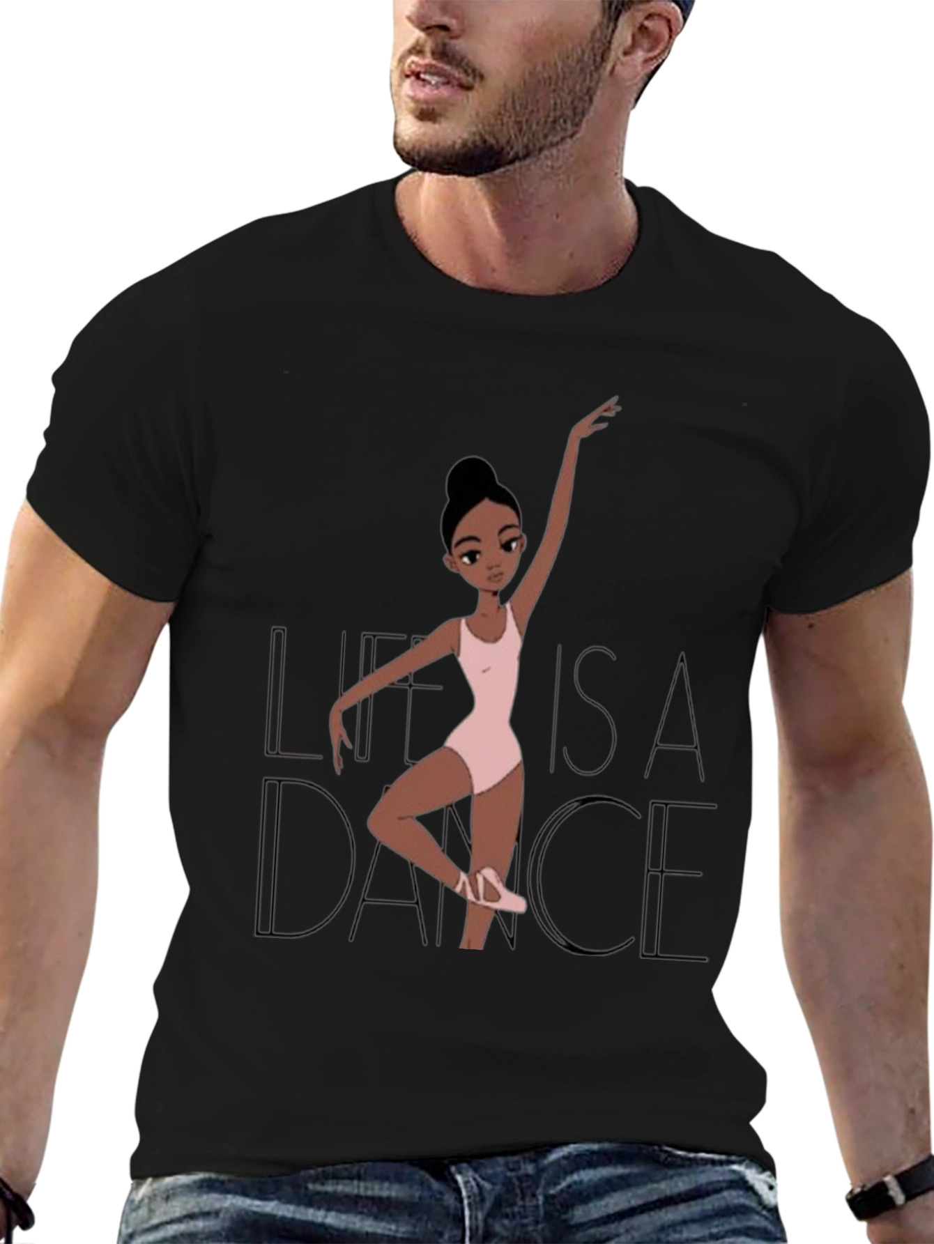 Life is a Dance T-Shirt - Ballerina Graphic Tee