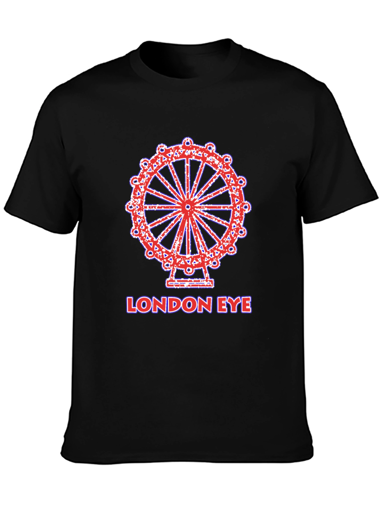 London Eye Graphic Tee - Black