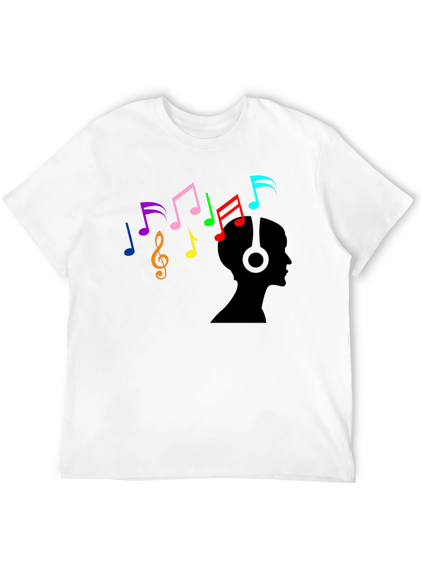 Musical Mind T-Shirt - Black Cotton Tee