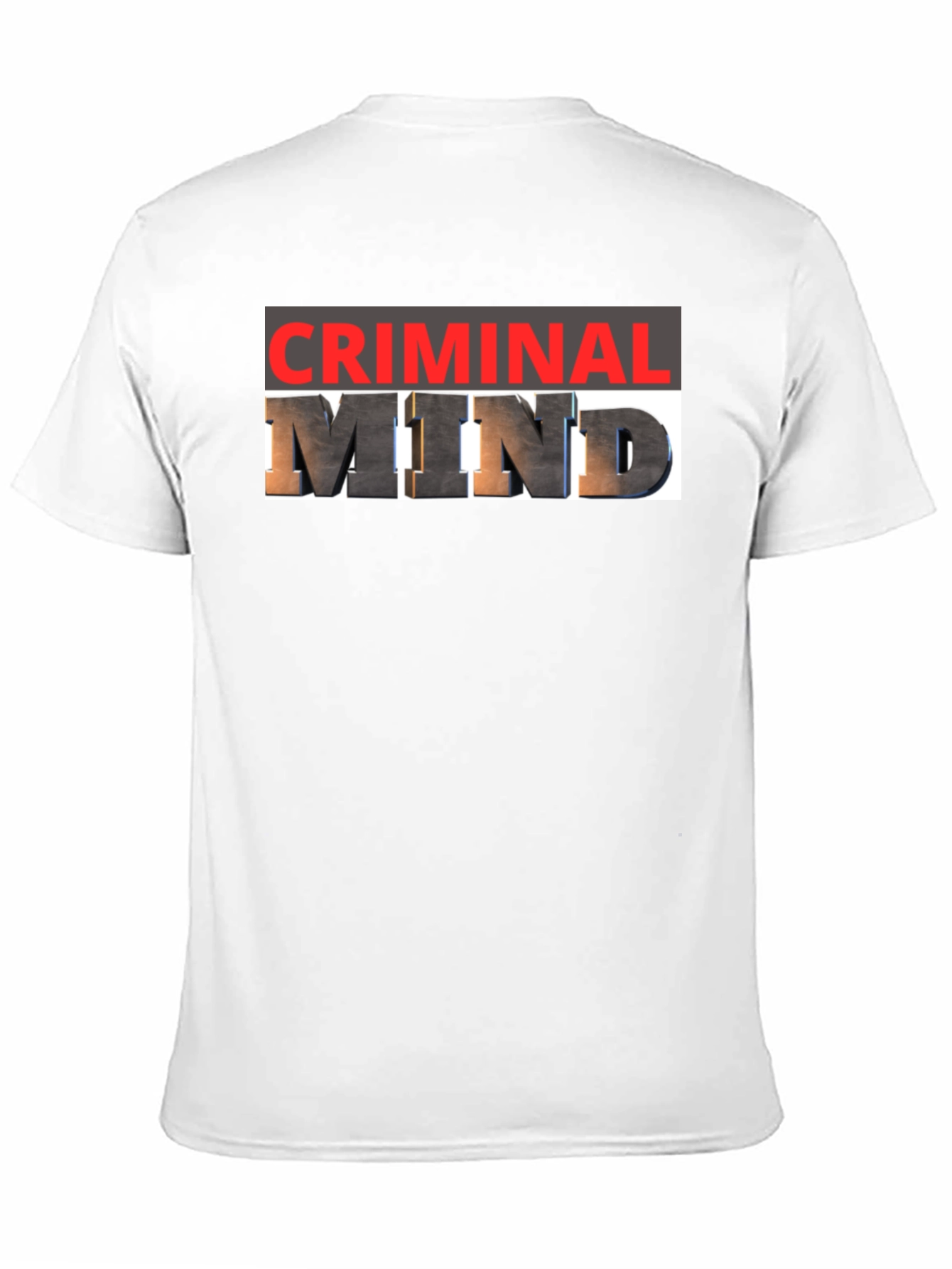 Criminal Mind Black T-Shirt