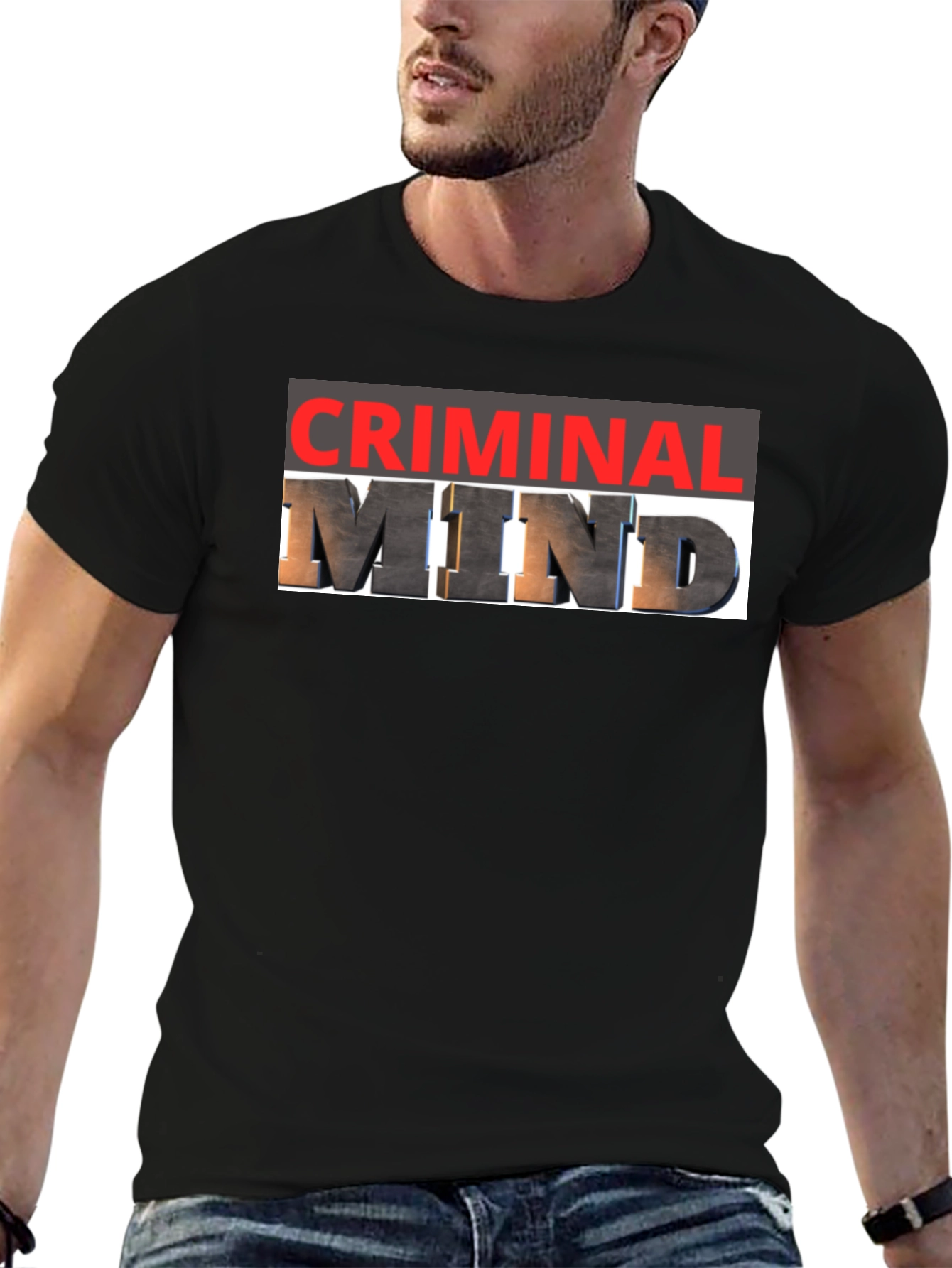 Criminal Mind Black T-Shirt