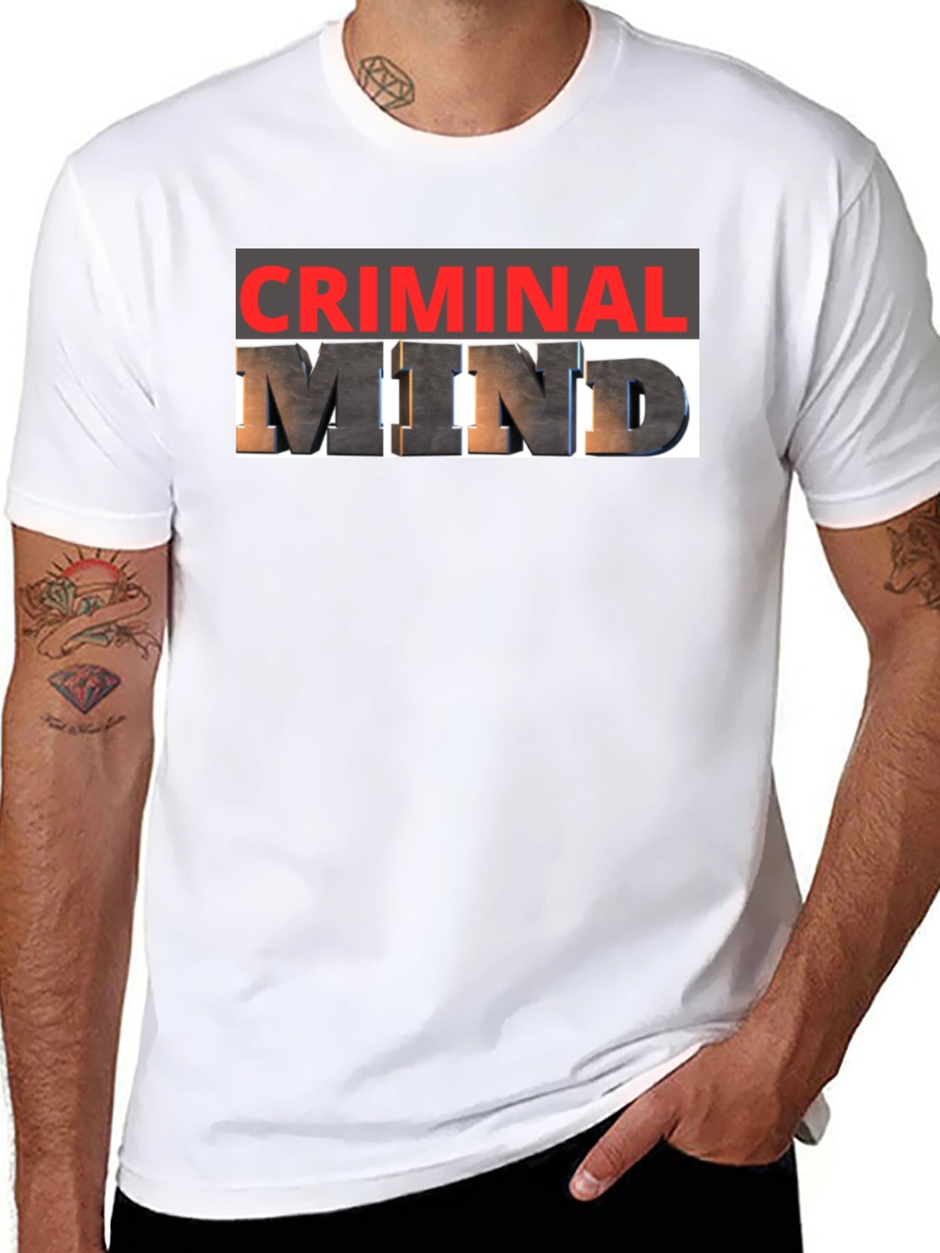 Criminal Mind Black T-Shirt