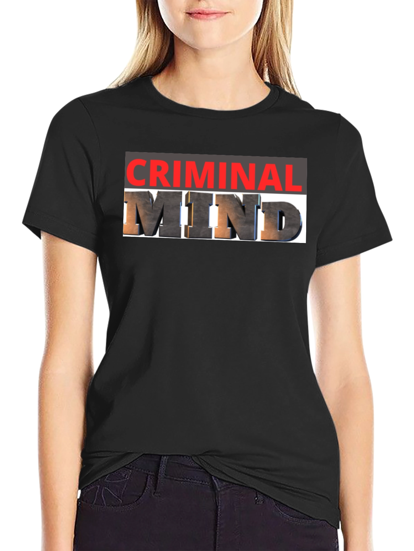 Criminal Mind Black T-Shirt