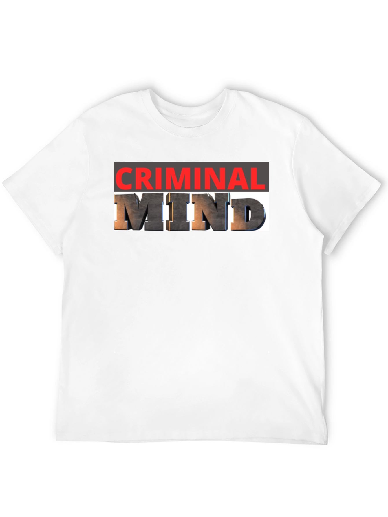 Criminal Mind Black T-Shirt