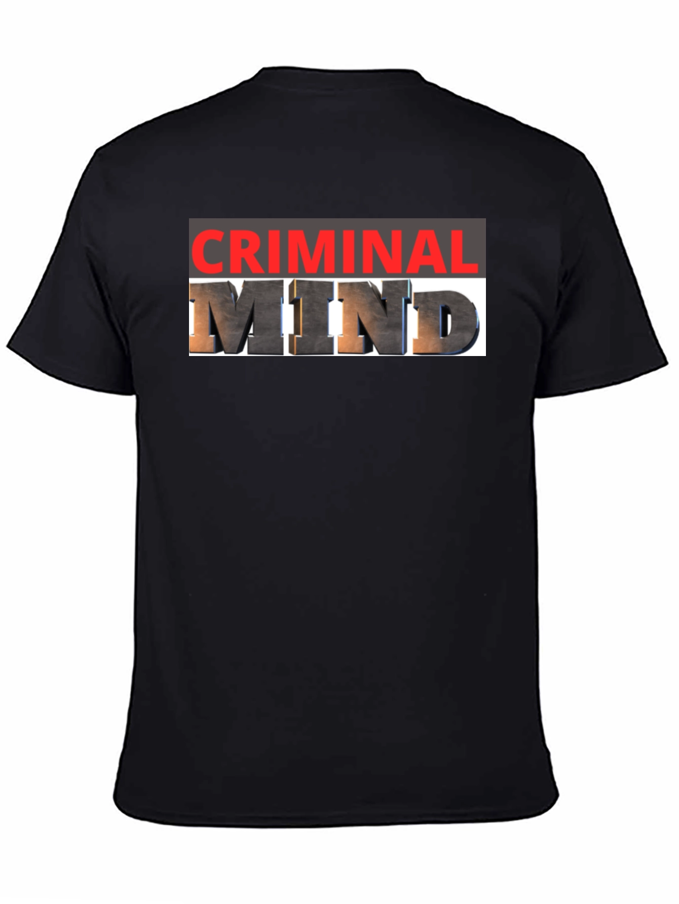 Criminal Mind Black T-Shirt