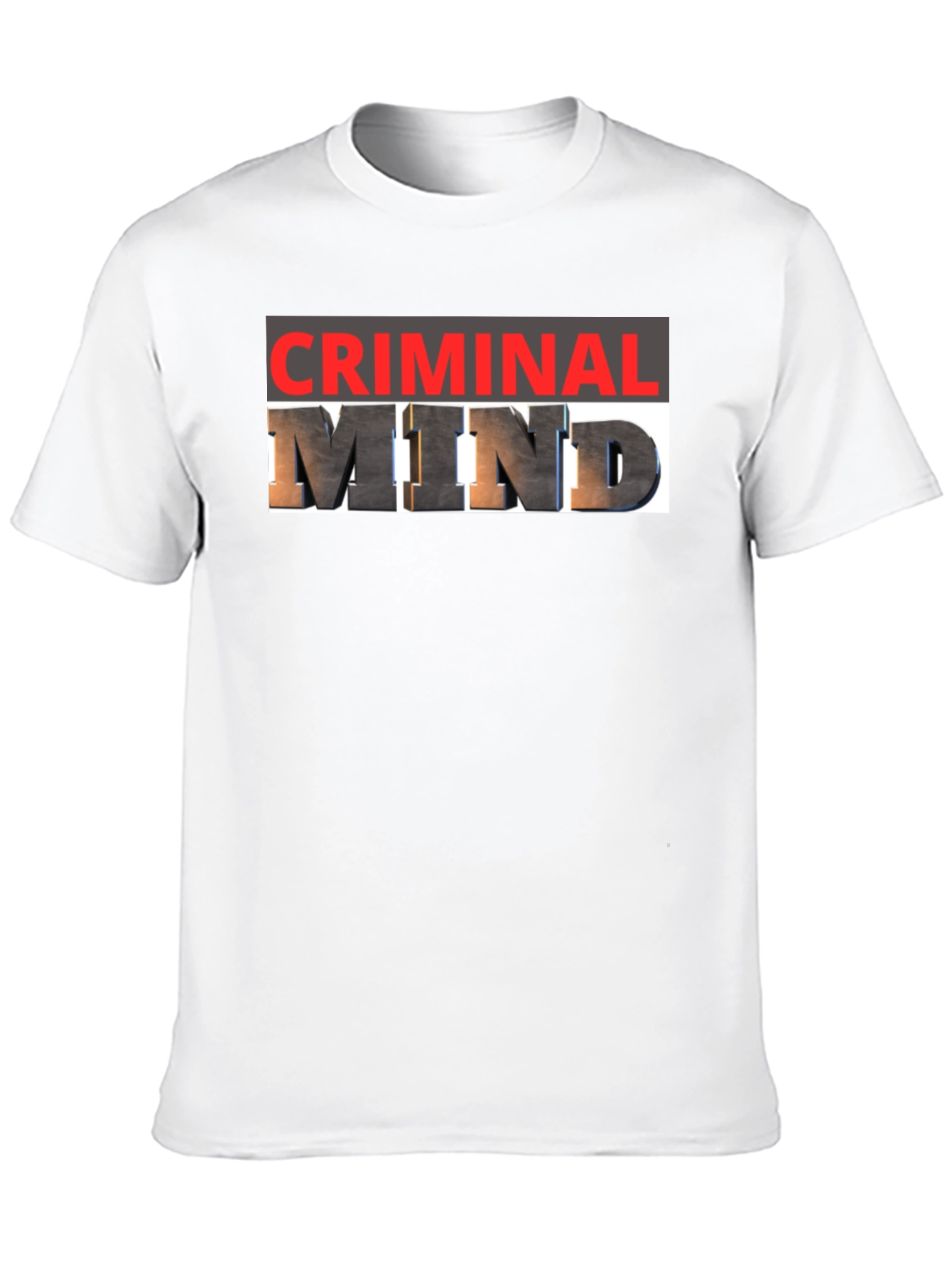 Criminal Mind Black T-Shirt