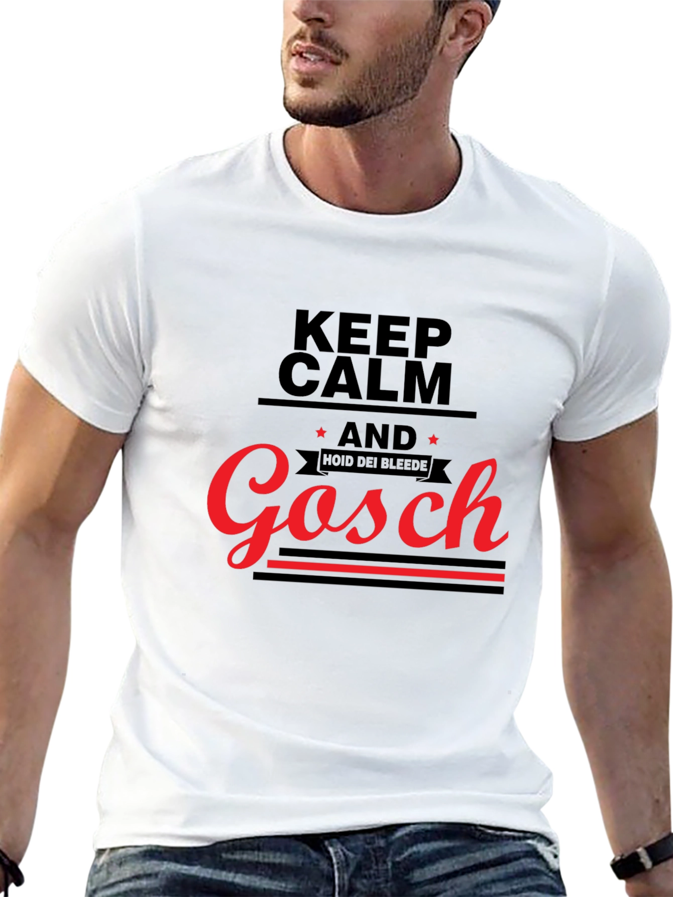 Keep Calm and Gosch Black T-Shirt