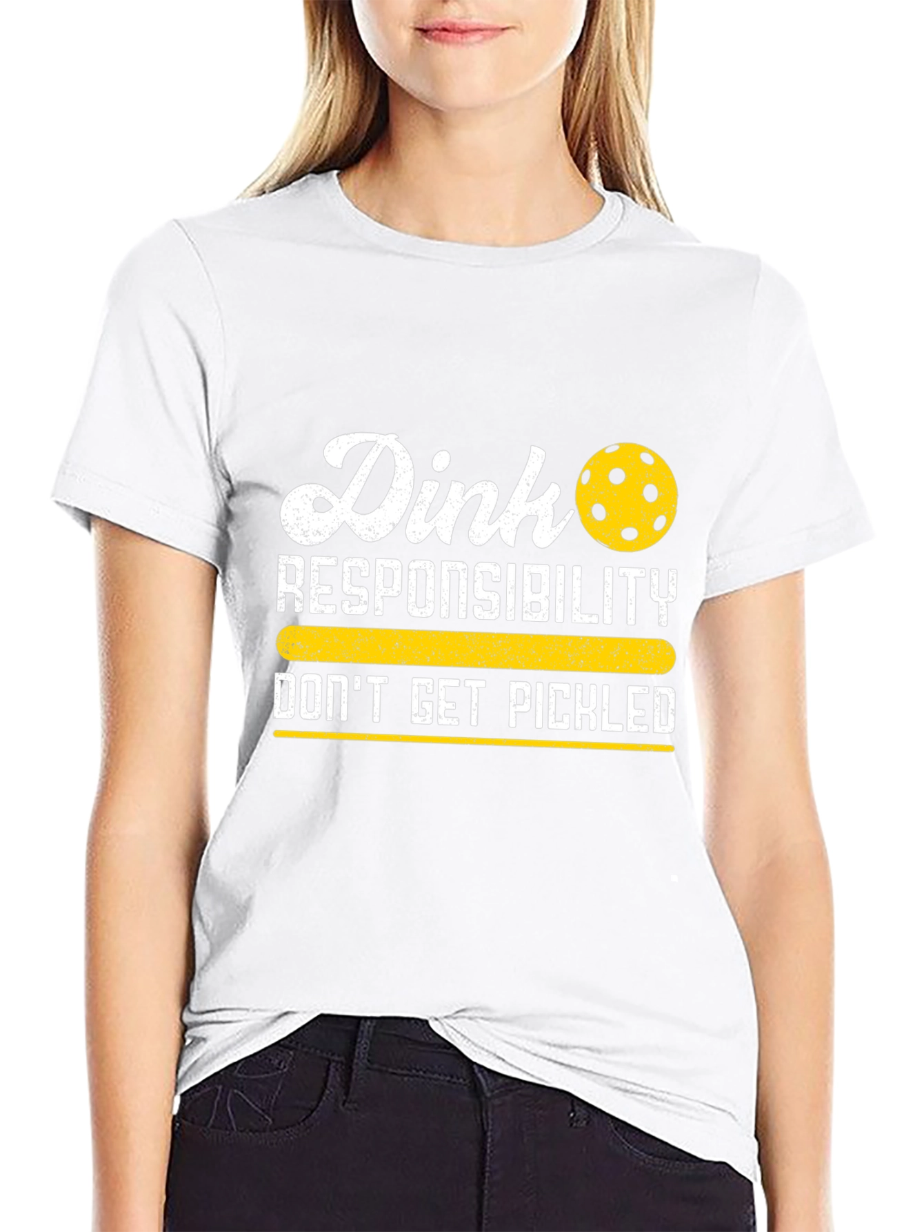 Dink Responsibility T-Shirt - Dont Get Pickled