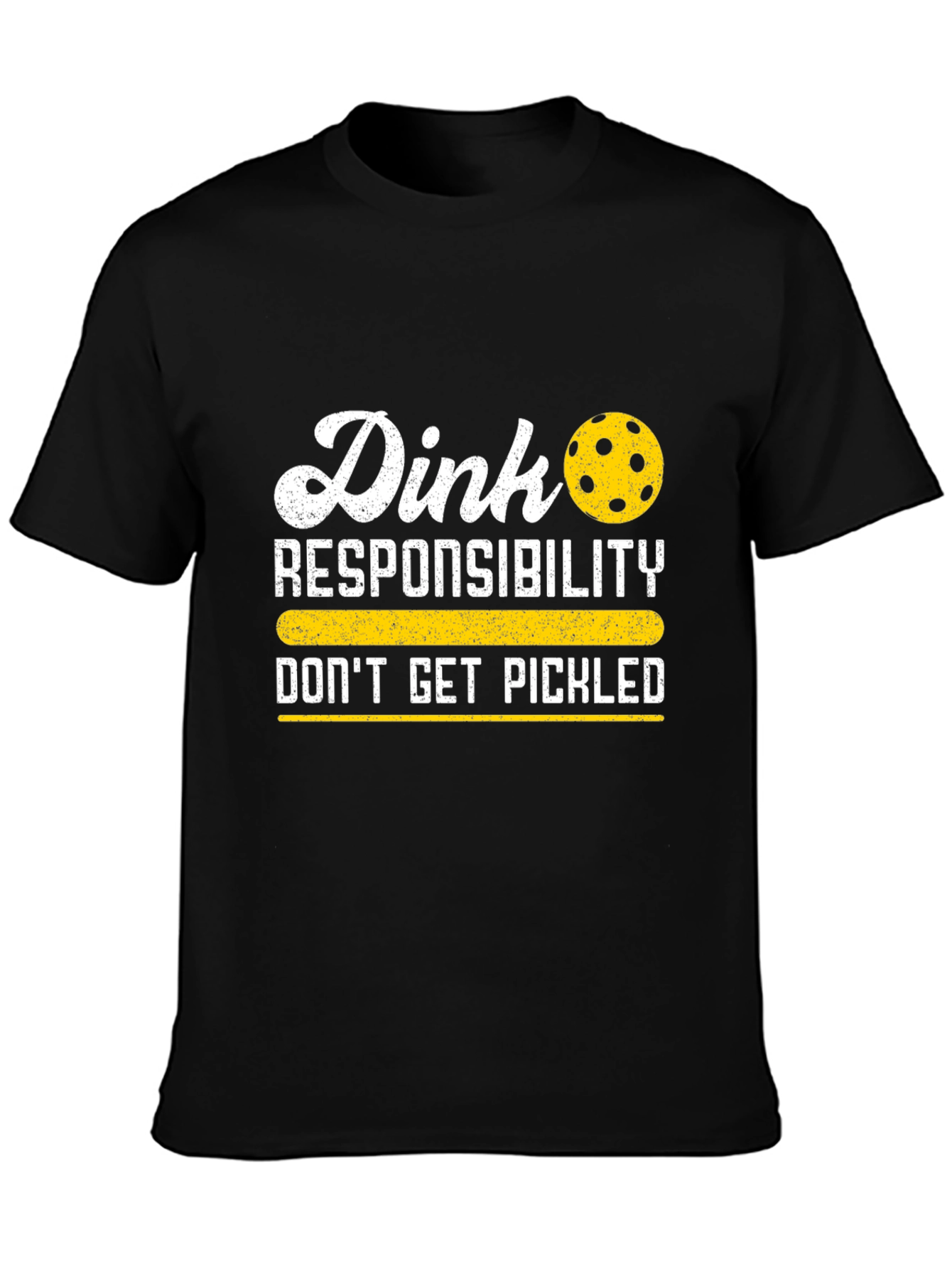 Dink Responsibility T-Shirt - Dont Get Pickled