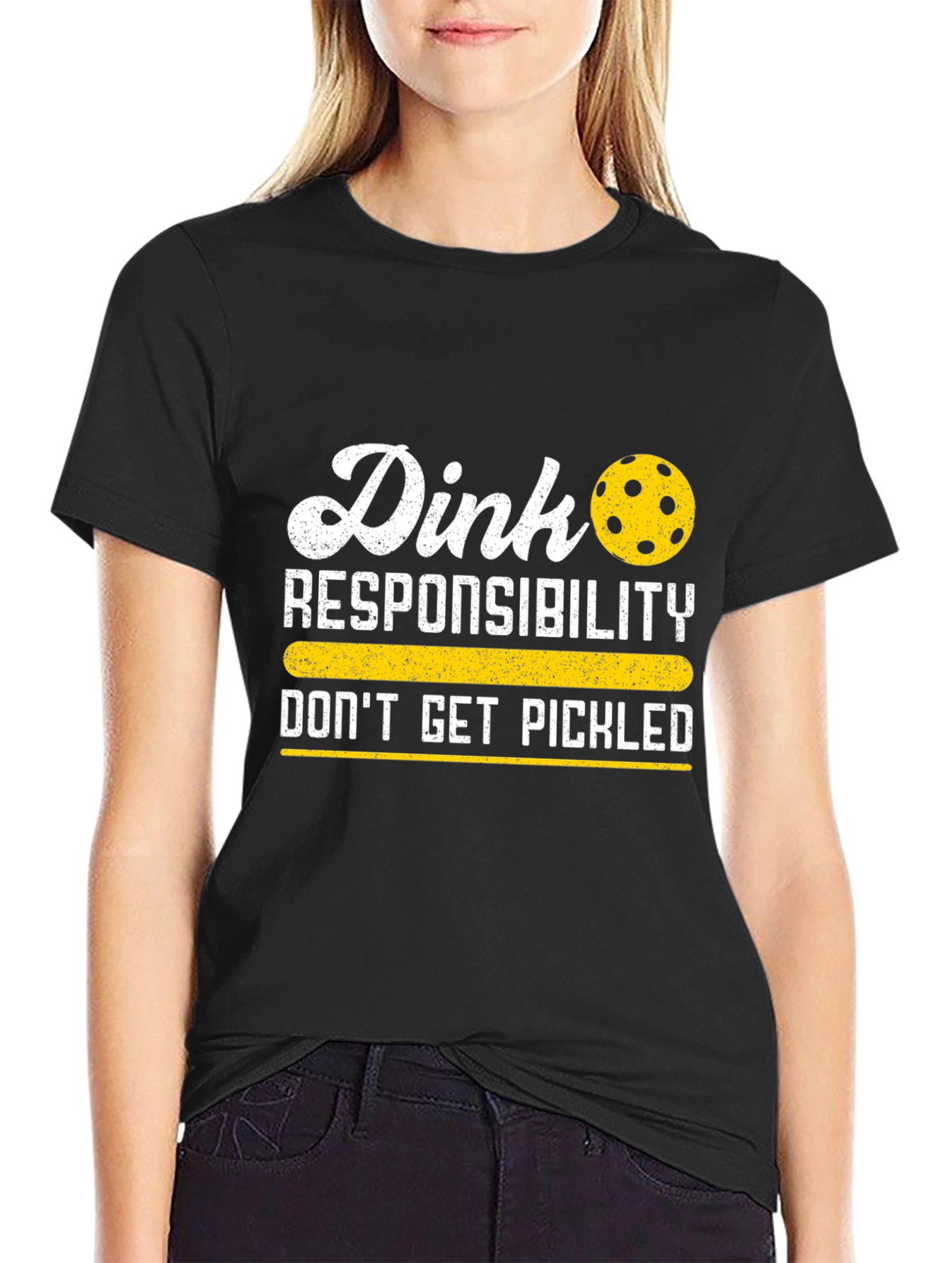 Dink Responsibility T-Shirt - Dont Get Pickled