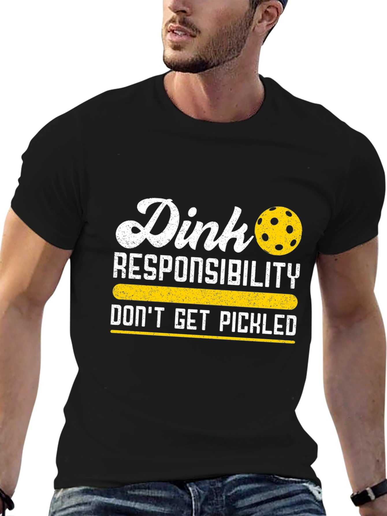 Dink Responsibility T-Shirt - Dont Get Pickled
