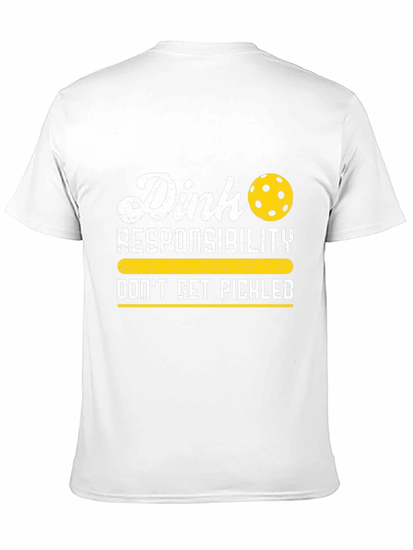 Dink Responsibility T-Shirt - Dont Get Pickled