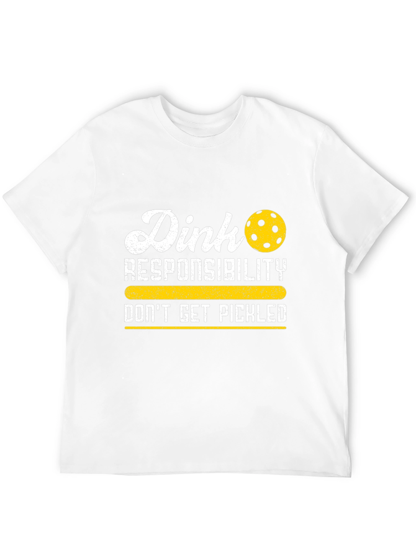Dink Responsibility T-Shirt - Dont Get Pickled