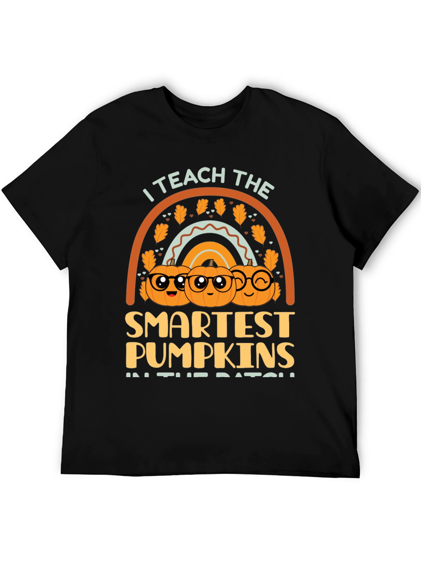 Teachers Smartest Pumpkins Halloween T-Shirt