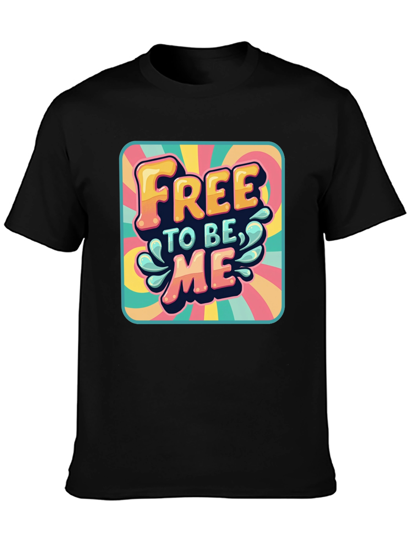 Retro Free to be Me Graphic Tee