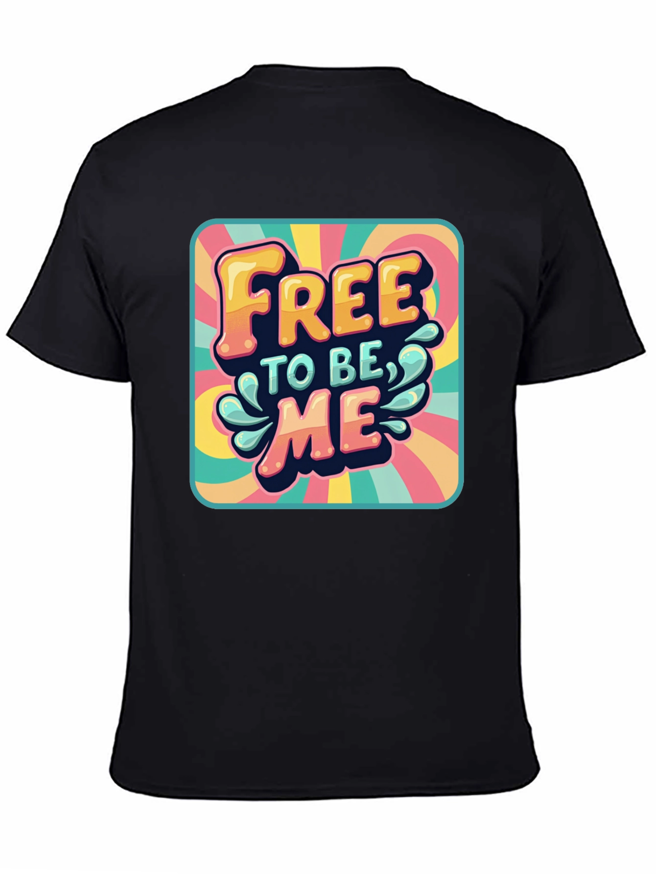 Retro Free to be Me Graphic Tee