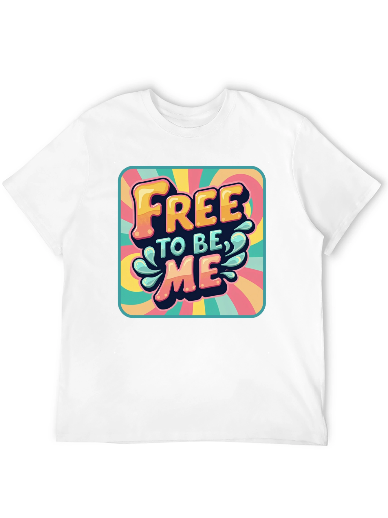Retro Free to be Me Graphic Tee