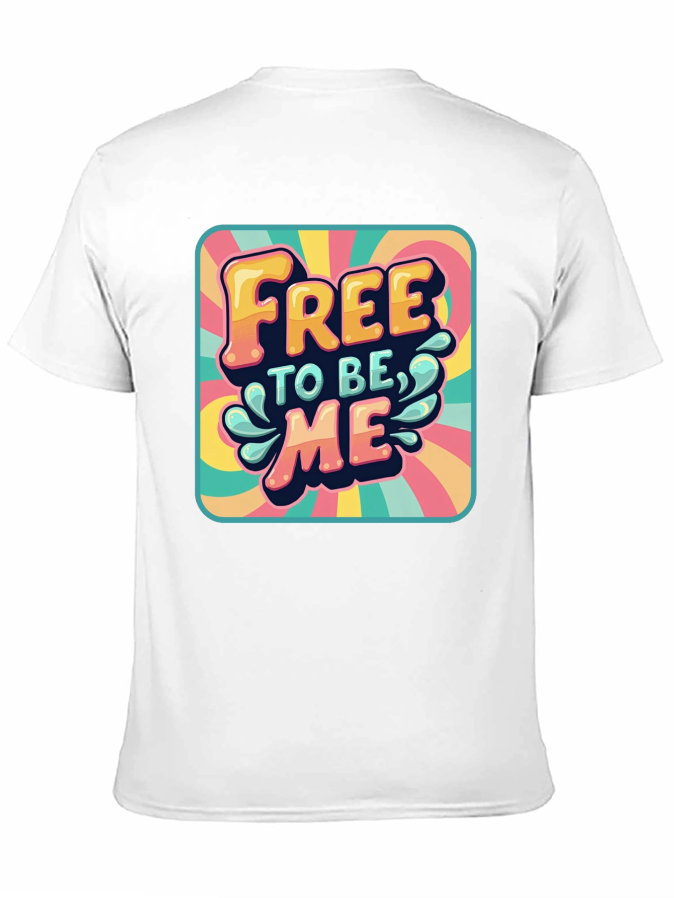 Retro Free to be Me Graphic Tee