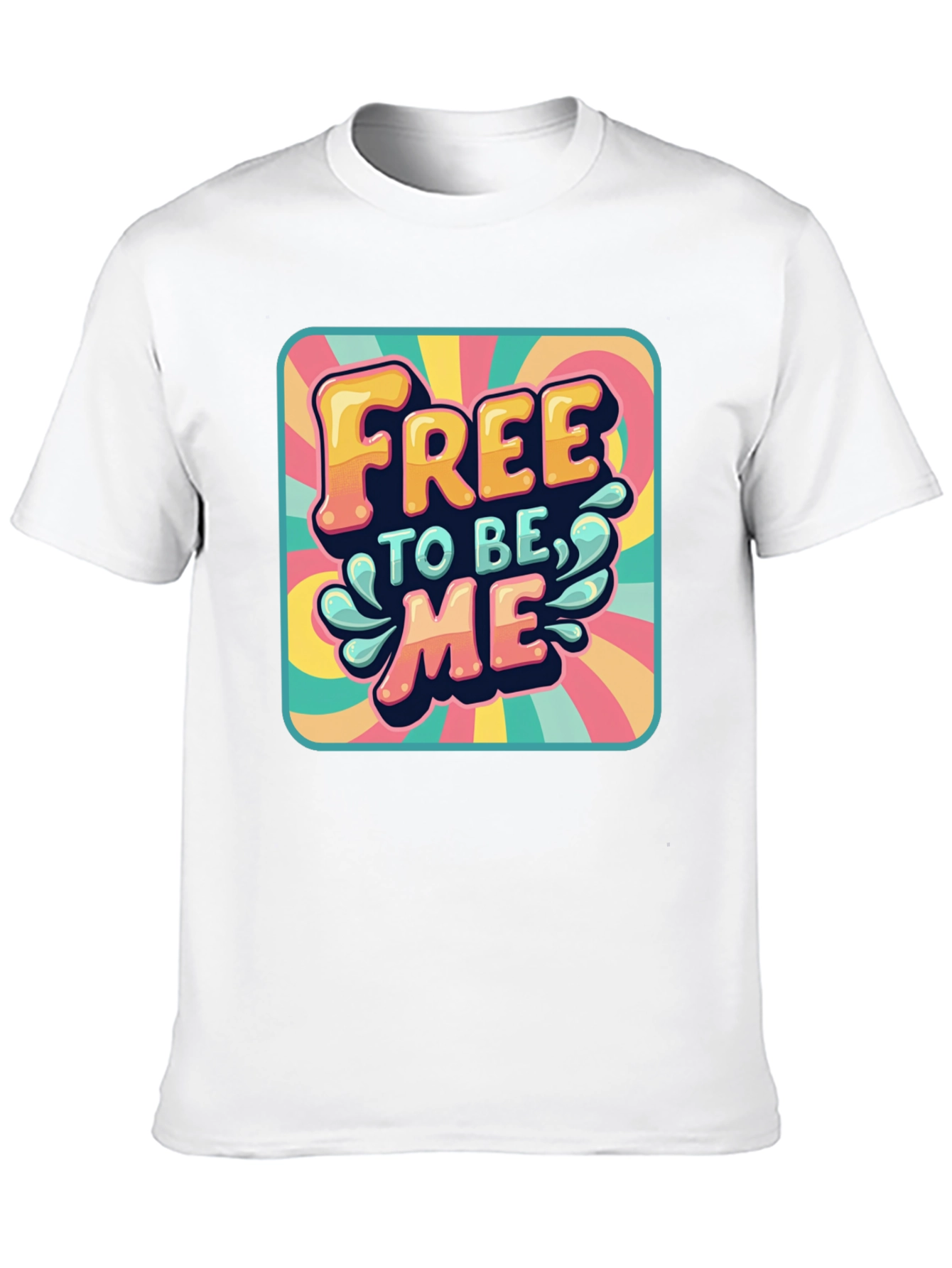 Retro Free to be Me Graphic Tee