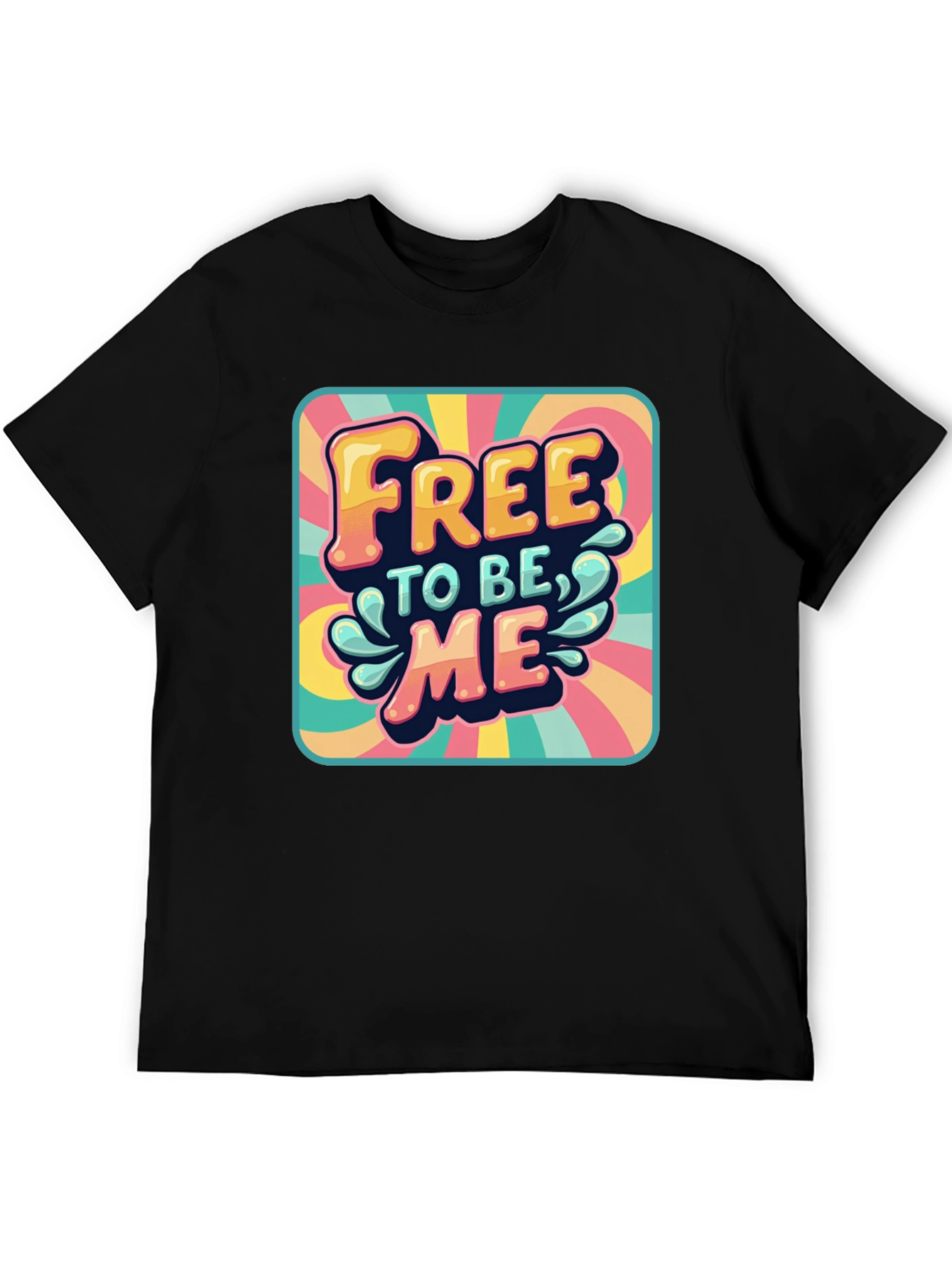 Retro Free to be Me Graphic Tee