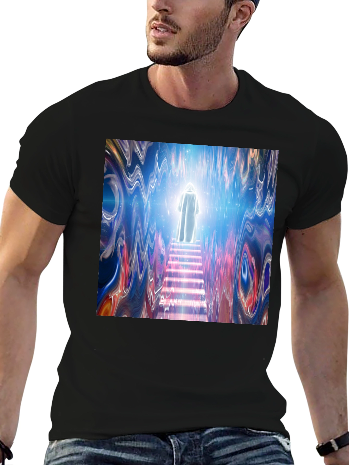 Ascension T-Shirt: Spiritual Journey Design