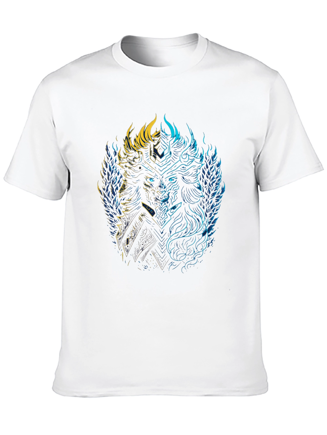 Viking Warrior Graphic Tee - Black