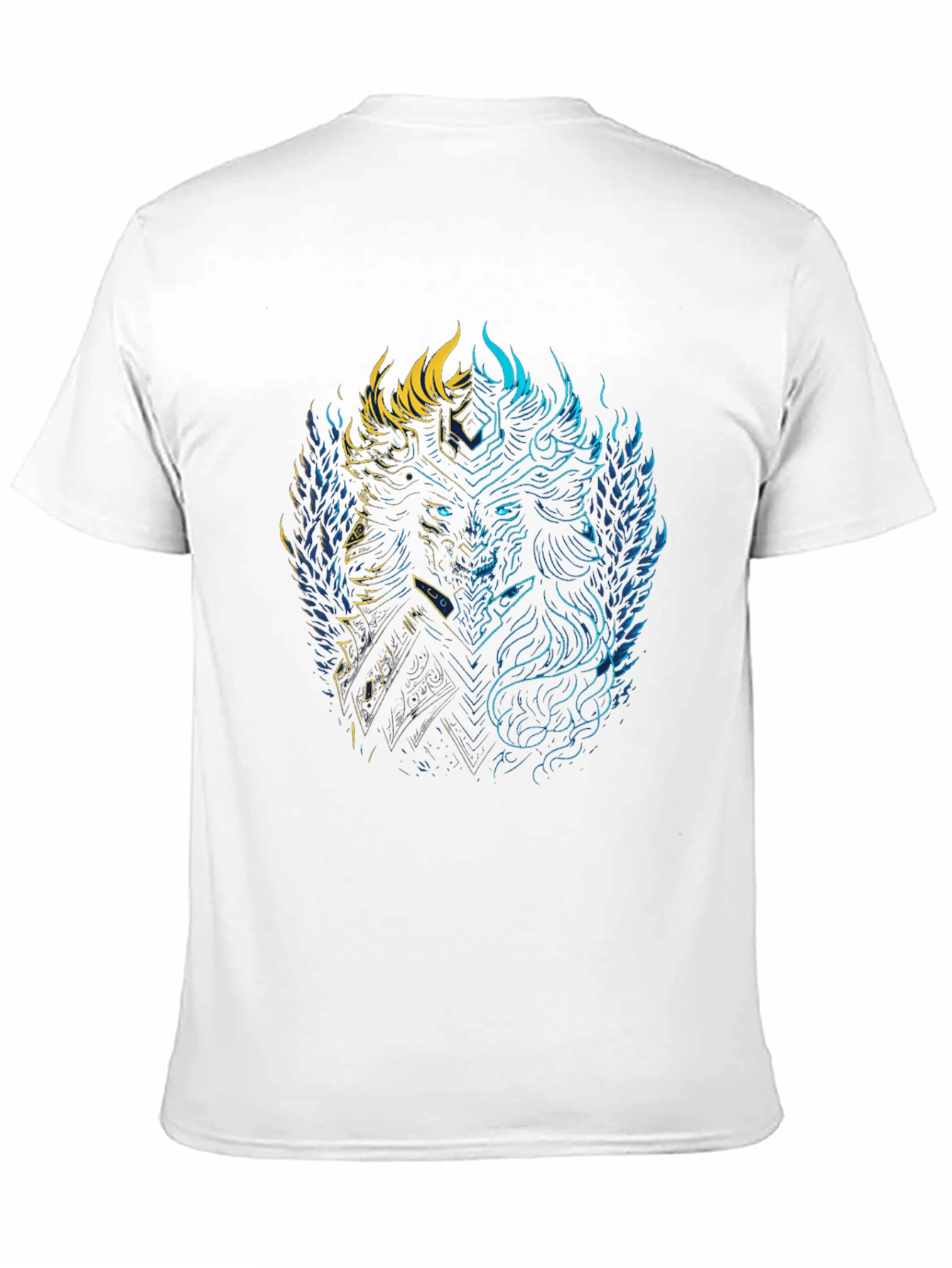 Viking Warrior Graphic Tee - Black