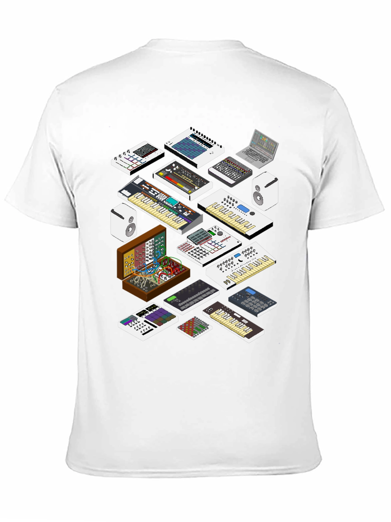 Synthesizer Graphic T-Shirt