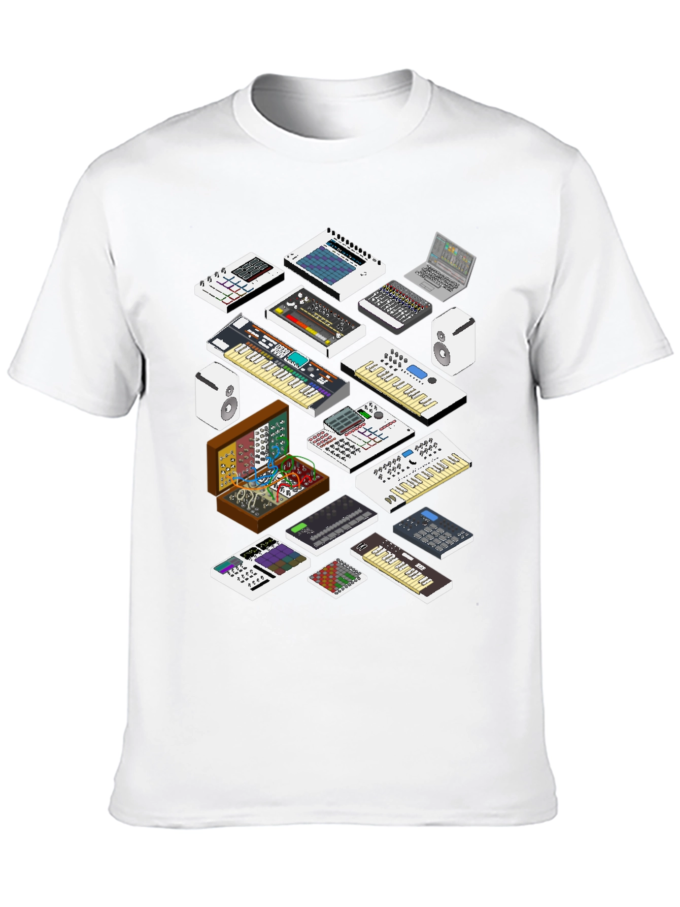Synthesizer Graphic T-Shirt