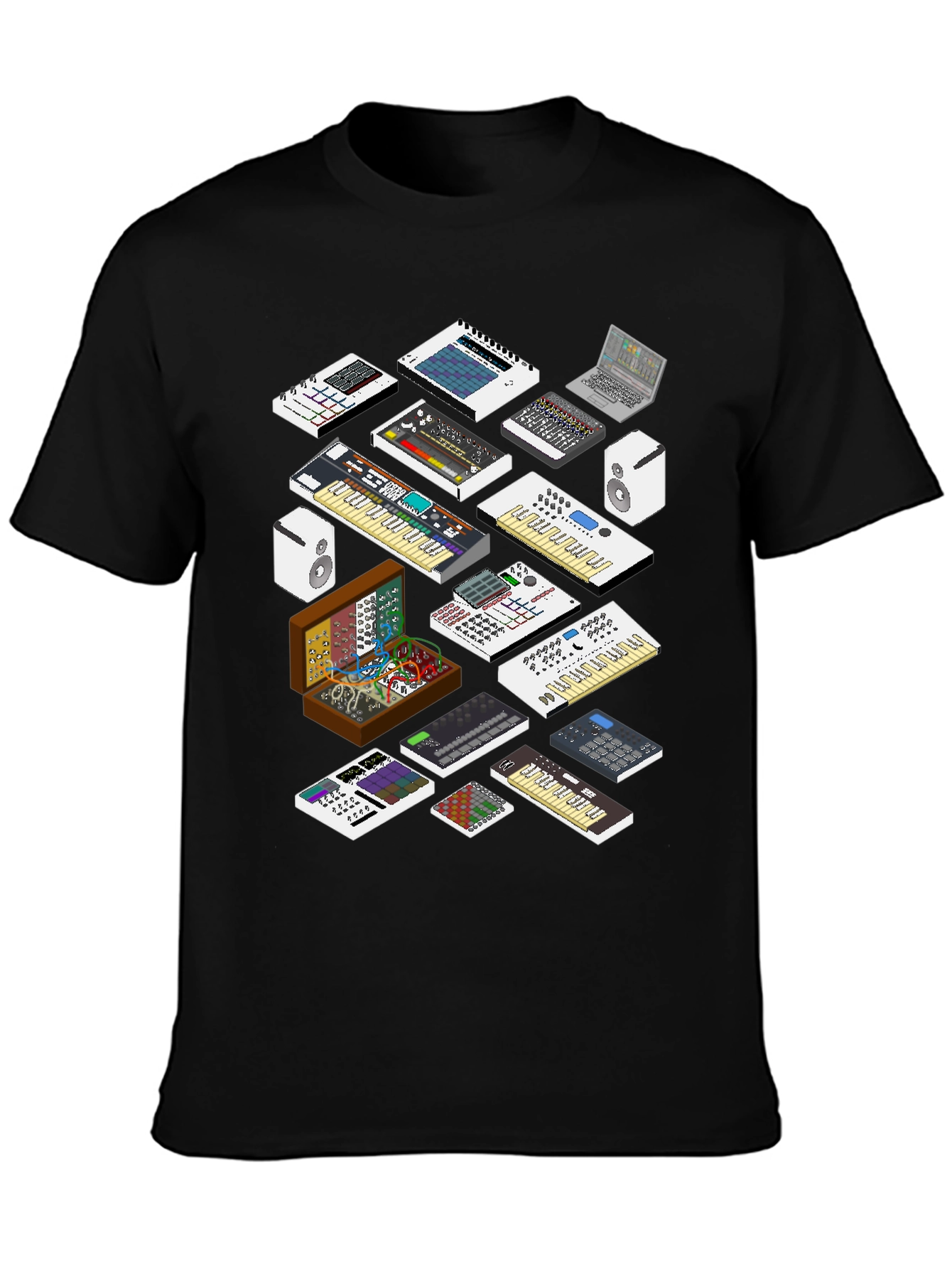 Synthesizer Graphic T-Shirt