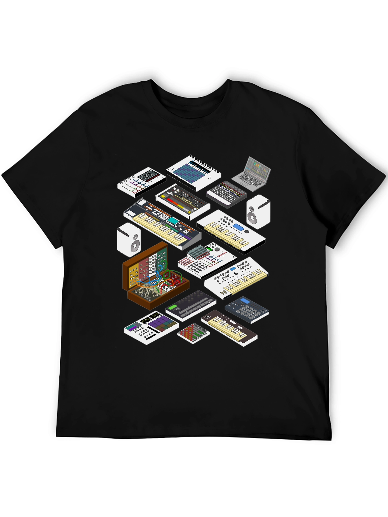 Synthesizer Graphic T-Shirt