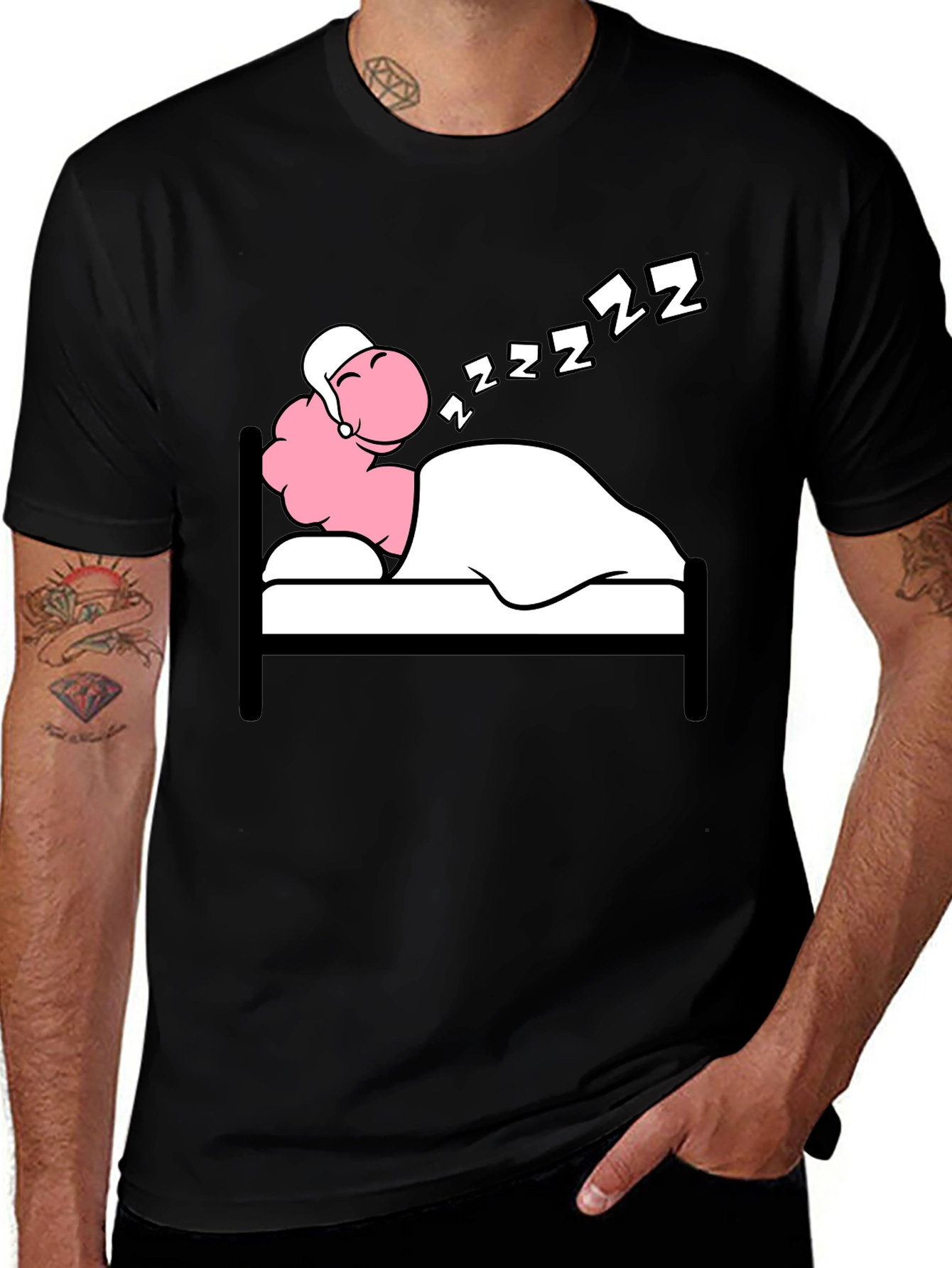 Funny Sleeping Sheep T-Shirt