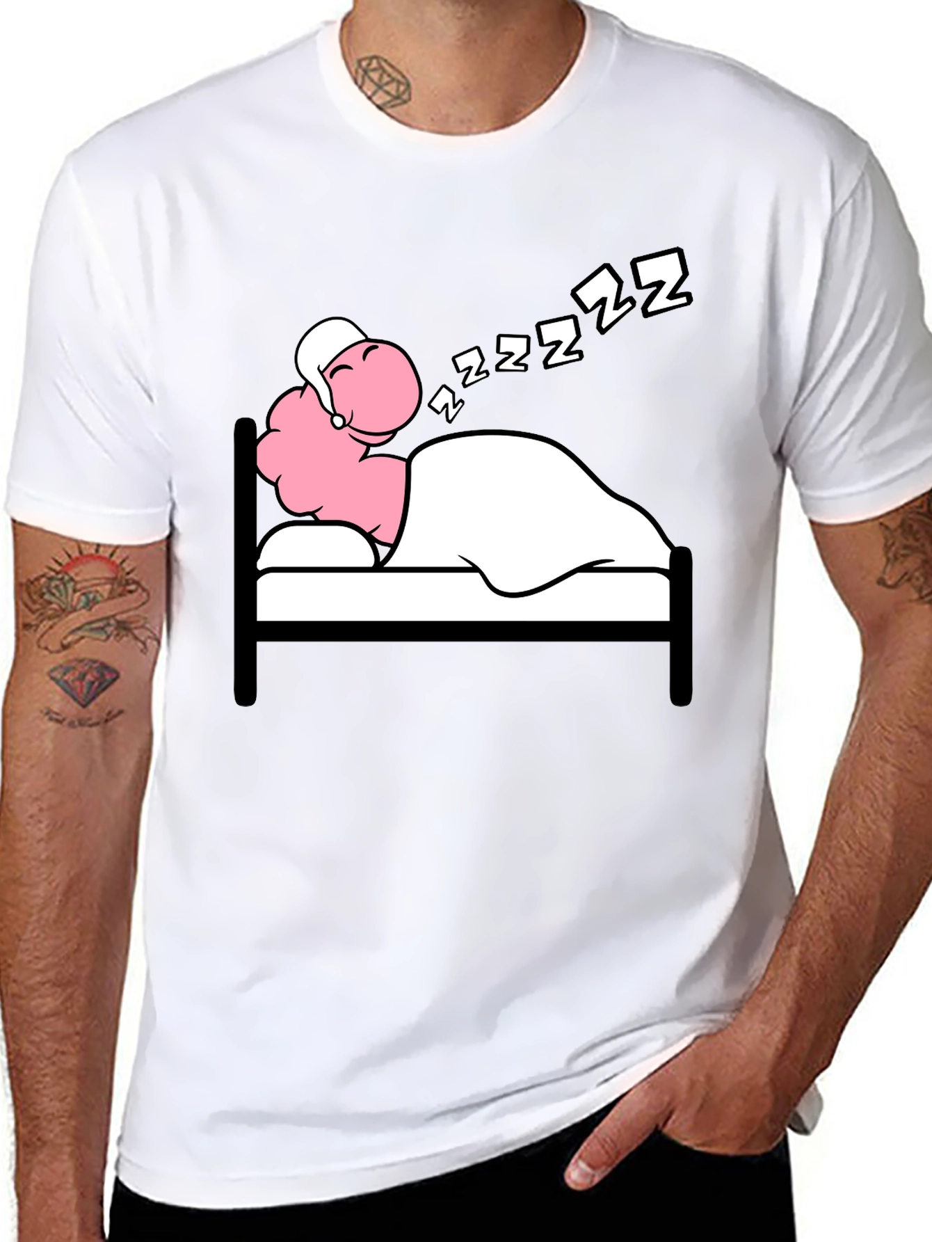 Funny Sleeping Sheep T-Shirt