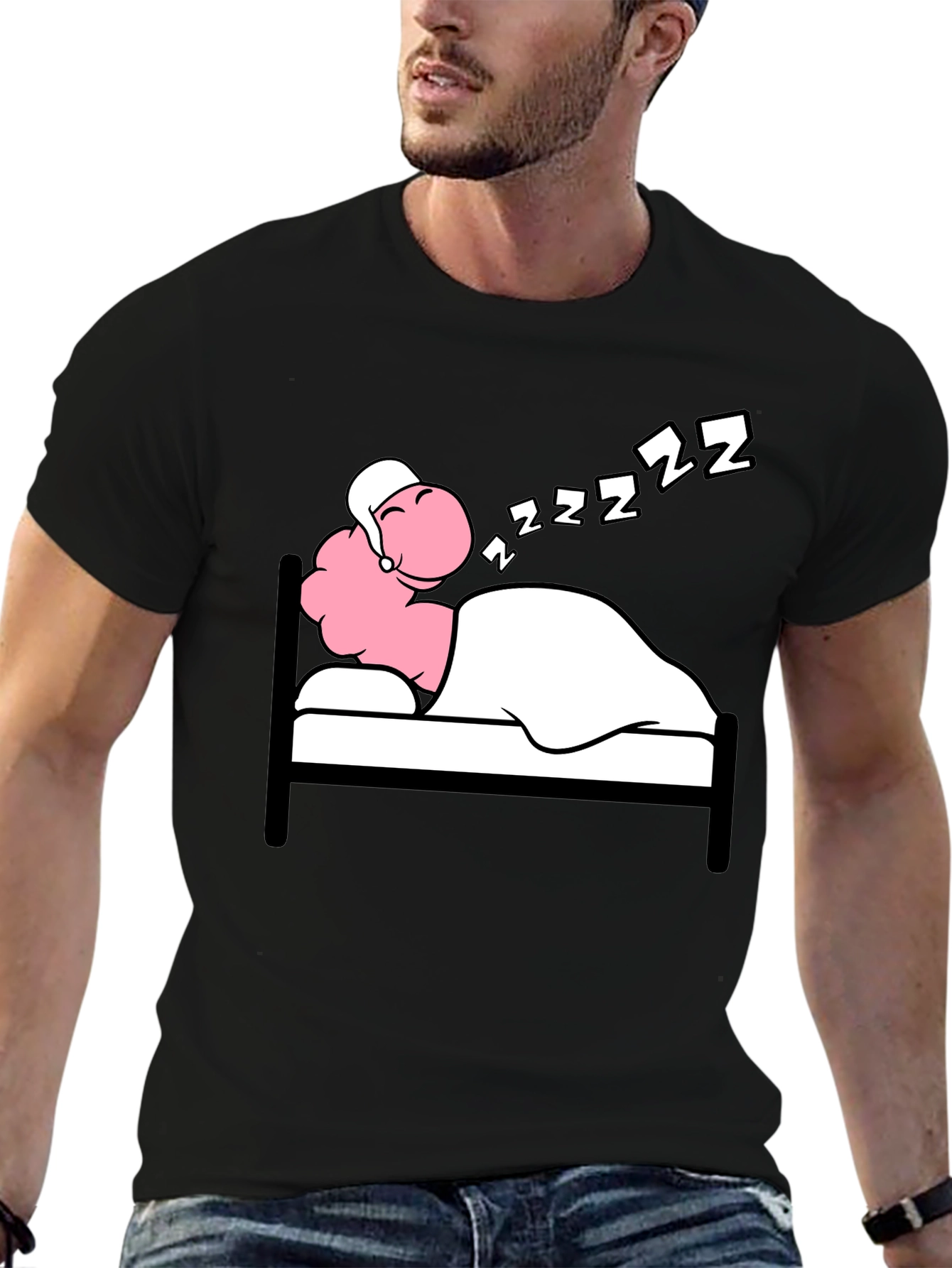 Funny Sleeping Sheep T-Shirt